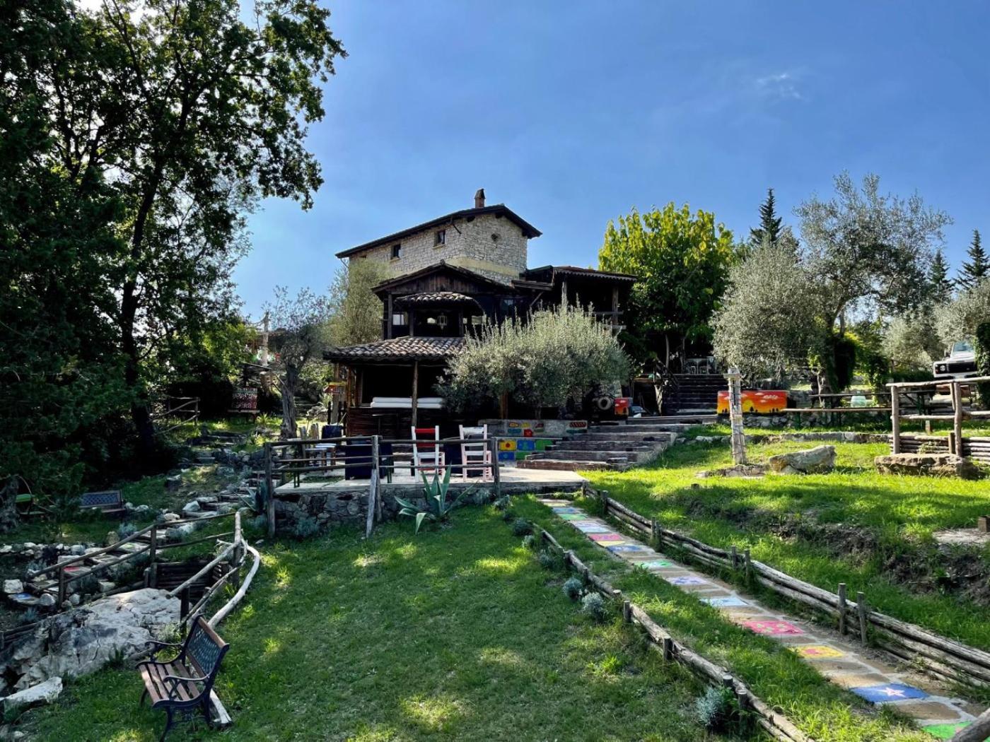 Villa De Luccheri Frasso Telesino Eksteriør billede